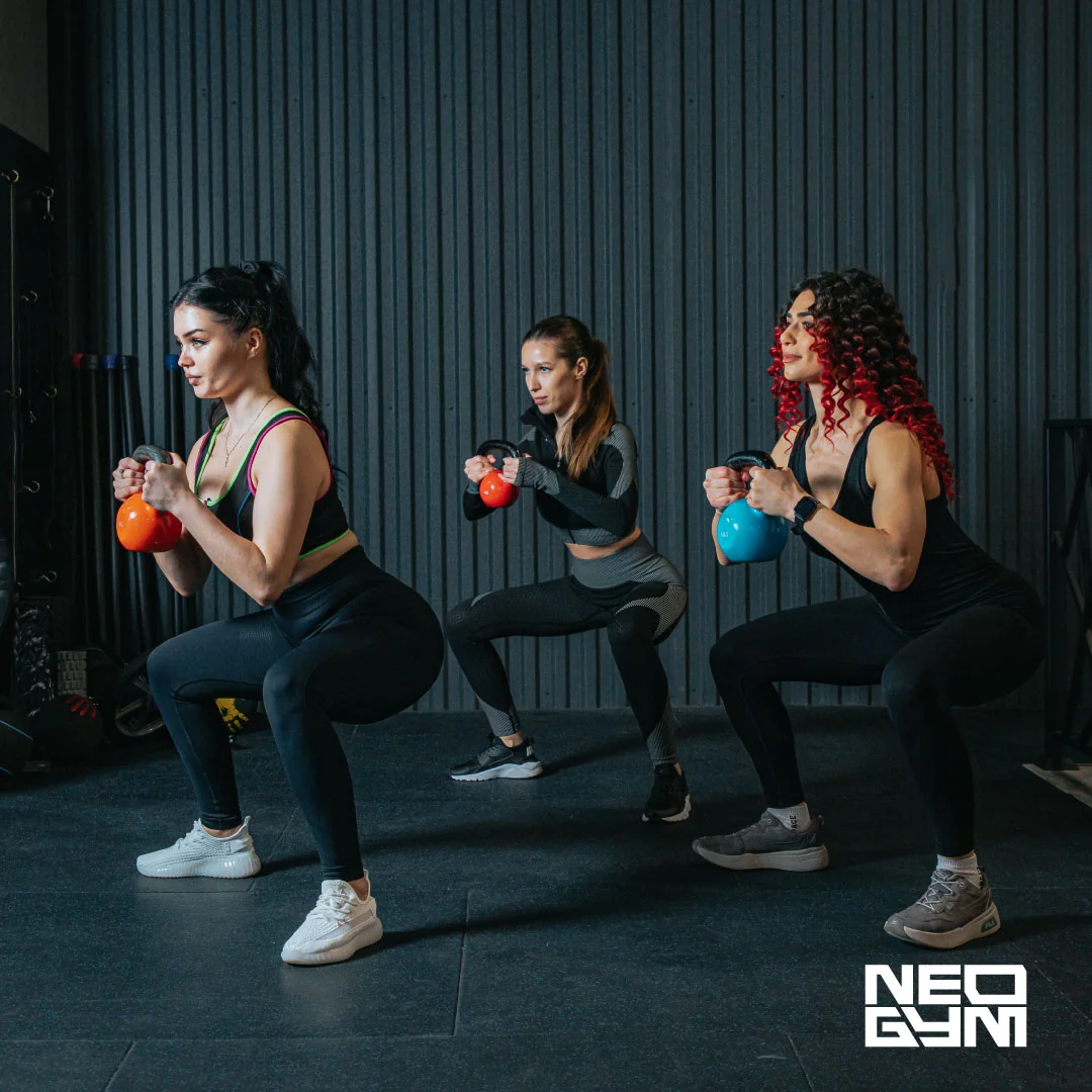 Training area for strength at NeoGym